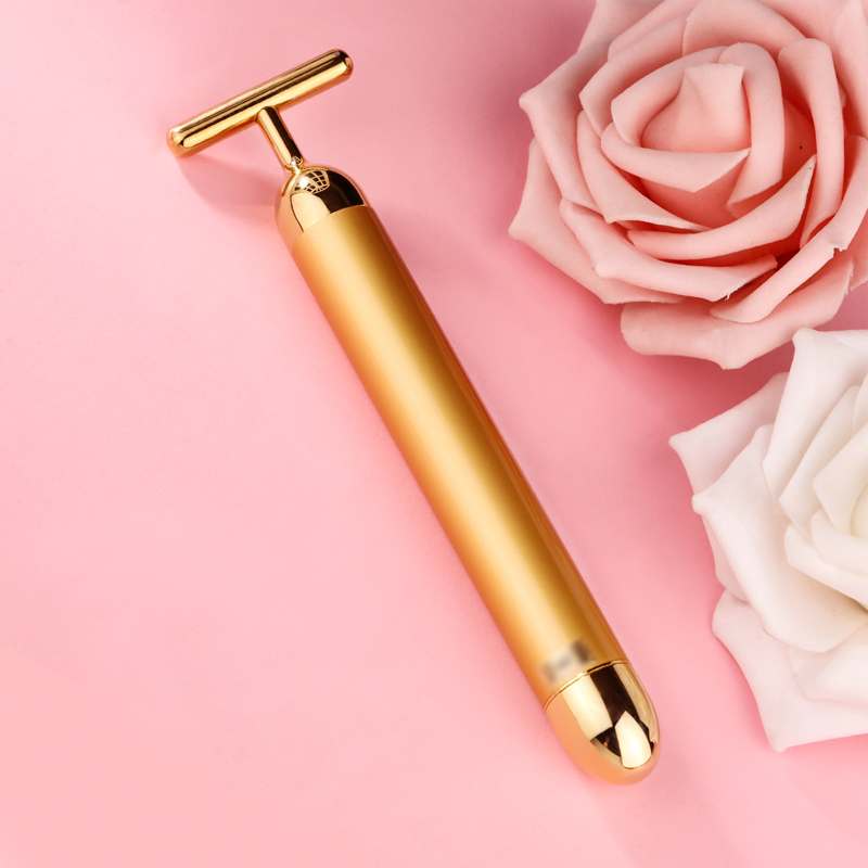 Beauty Bar 24k Golden Pulse Facial Massager