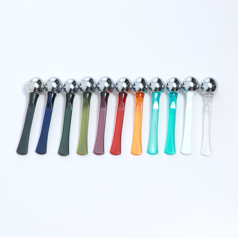 Colorful Acrylic PP Eye Cream Massage Sticks