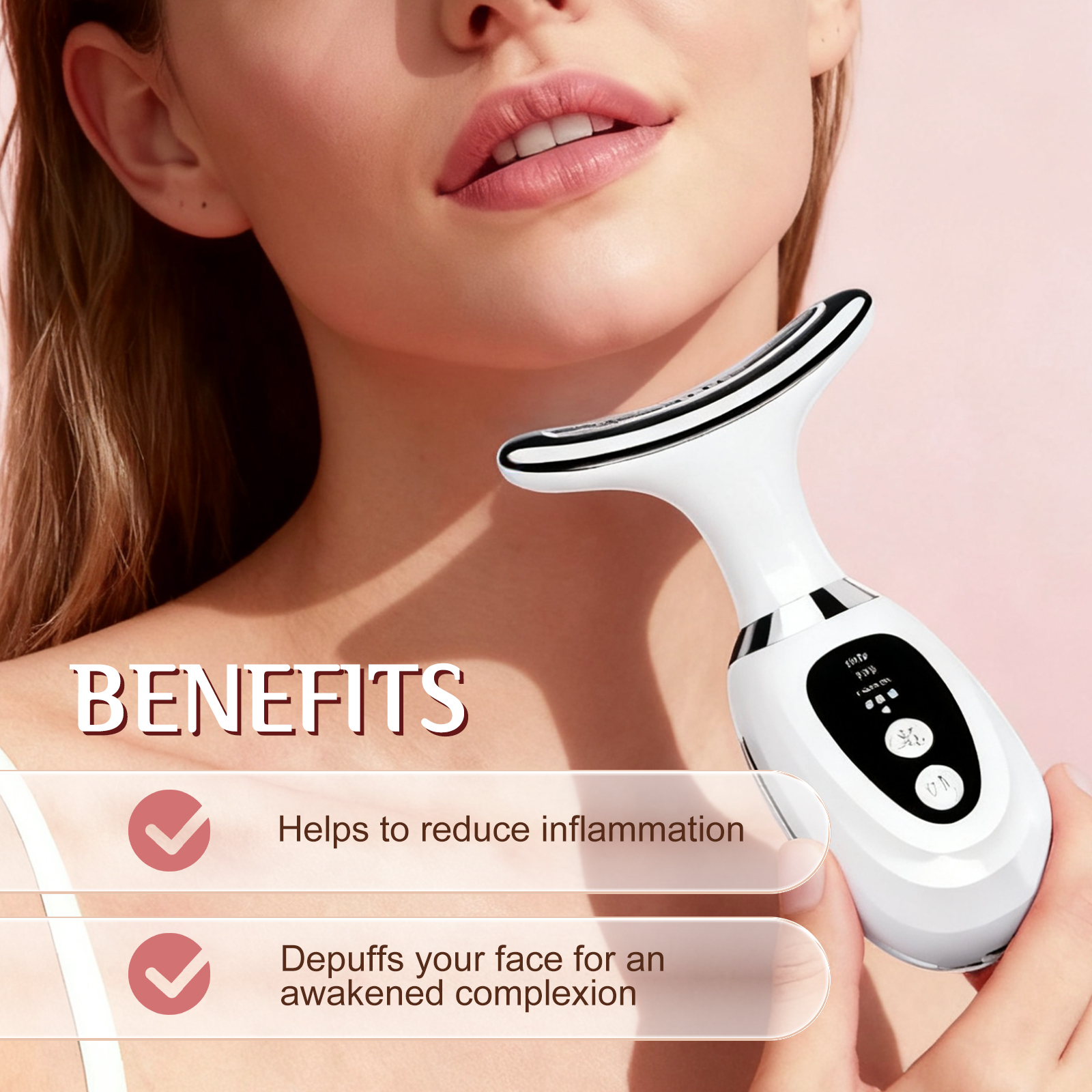 Multifunctional Beauty Device for Skin Care and Facial Treatment